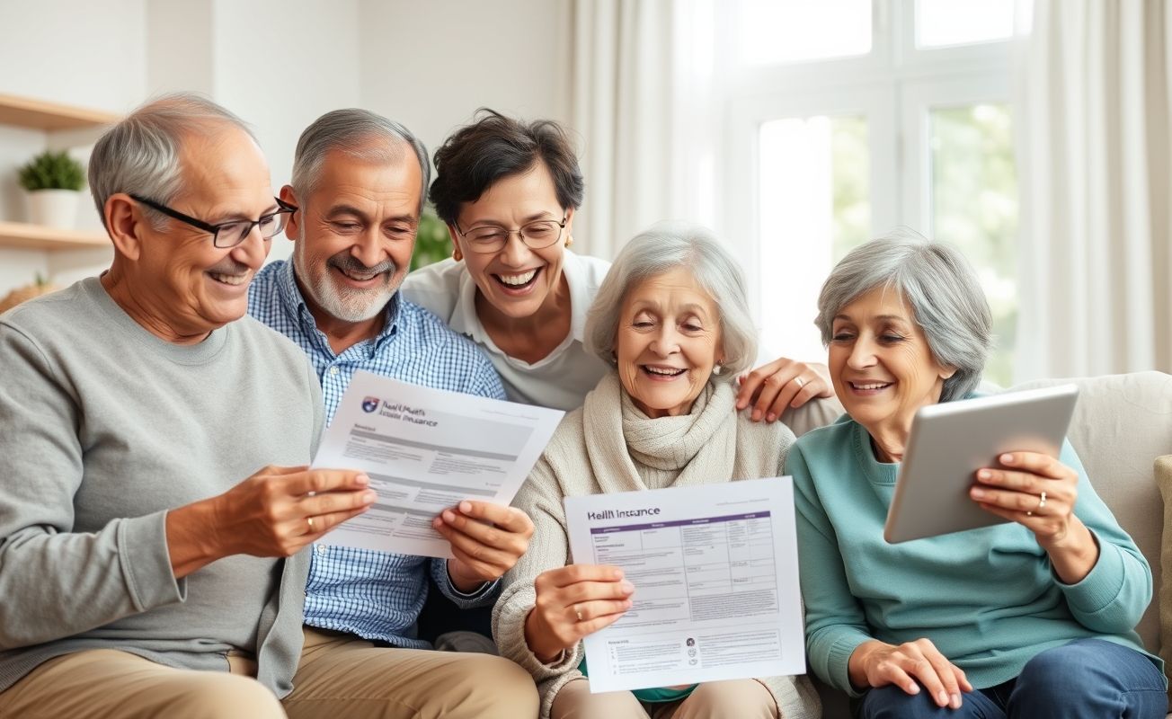 Família avaliando plano de saúde Bradesco