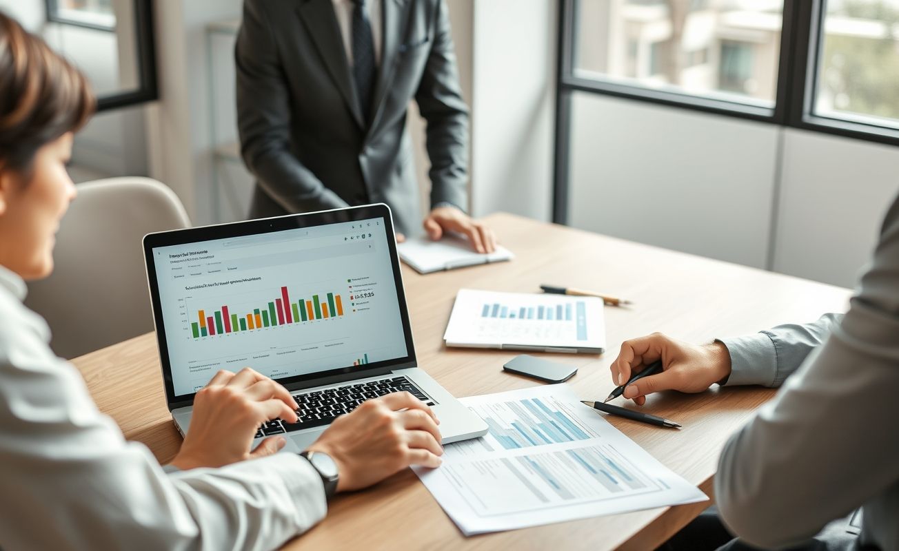 Reunião sobre plano de saúde empresarial
