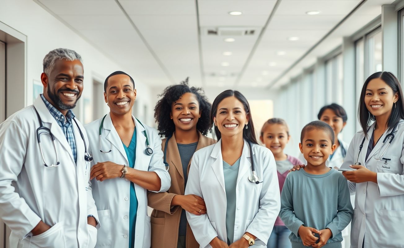 Atendimento médico familiar de qualidade